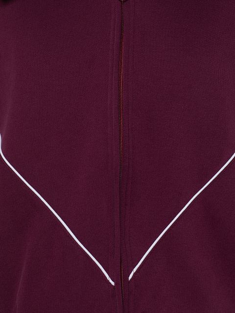 Burgundy fleece tracksuit, 5