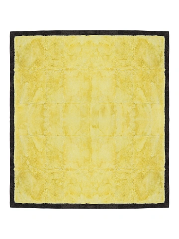 Yellow Rabbit Fur Wrap, 1