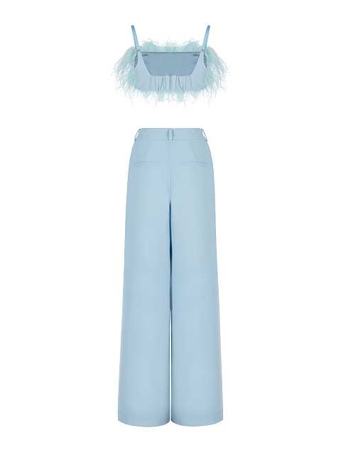 Light Blue Palazzo Pants, 8 Light Blue Palazzo Pants, 8