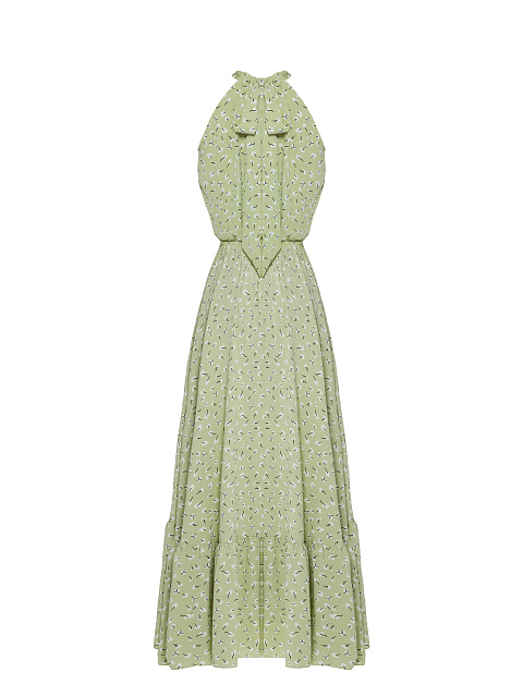 Green Floral Maxi Dress, 2 Green Floral Maxi Dress, 2