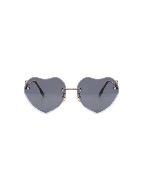 Grey Heart-Shaped Sunglasses, 2