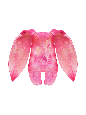 Pink tie-dye "Rabbit" toy, 1