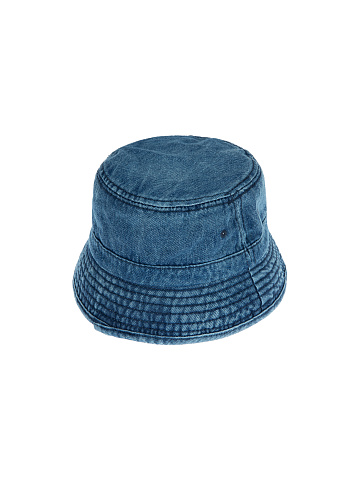 Blue Embroidered Bucket Hat, 2