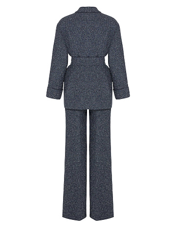 Two-piece tweed suit, 2