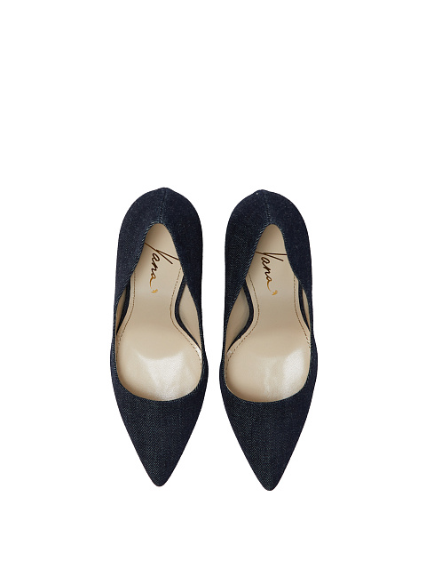 Blue Denim Pumps, 4 Blue Denim Pumps, 4