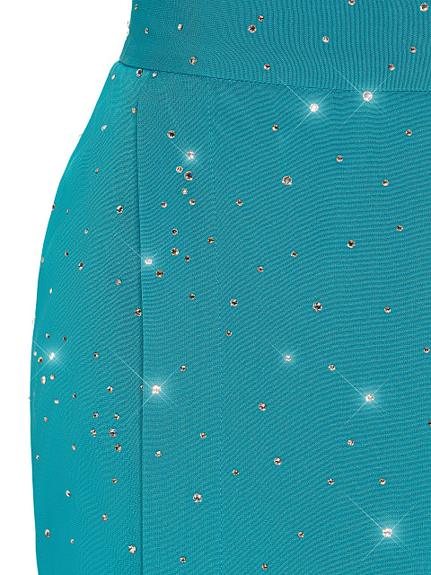 Turquiose Silk Top & Midi Skirt, 5 Turquiose Silk Top & Midi Skirt, 5