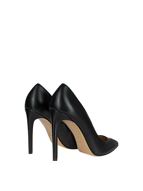 Black Leather Pumps, 3