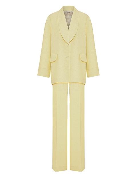 Two-piece tweed suit, 3