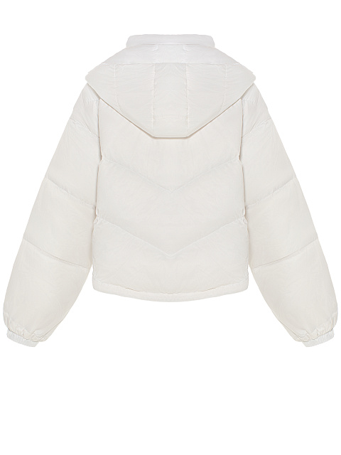 White Cropped Puffer Jacket, 5 White Cropped Puffer Jacket, 5