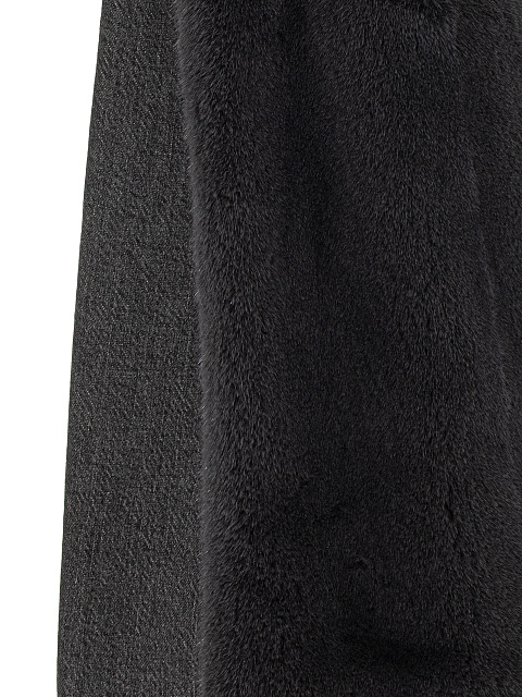 Dark Grey Denim & Mink Fur Jacket, 5 Dark Grey Denim & Mink Fur Jacket, 5