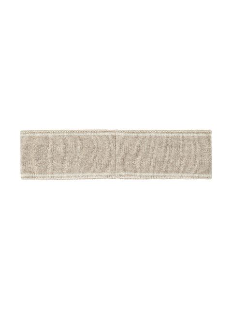 Beige wool headband, 3