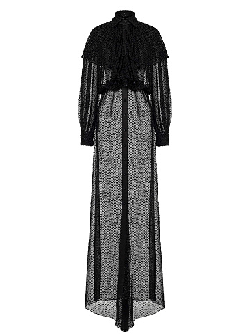 Organza maxi dress, 1