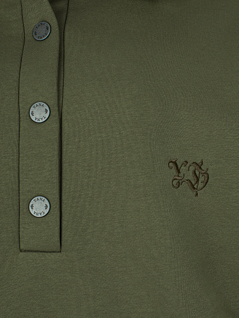 Dark Green Jersey Suit, 4