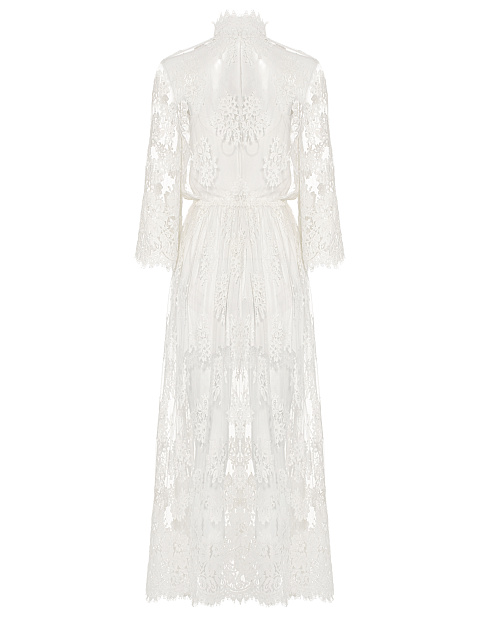 White Lace Midi Dress, 2