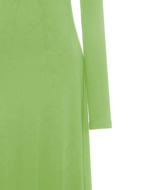 Light Green Rayon Jersey Maxi Dress, 4