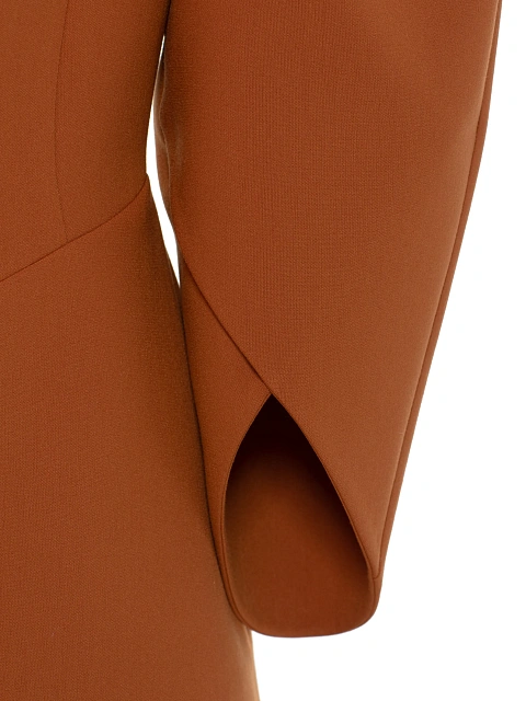 Terracotta Two-piece Suit With Flared trousers, 5 Terracotta Two-piece Suit With Flared trousers, 5