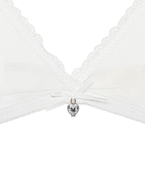 White Mesh Lingerie Set, 3 White Mesh Lingerie Set, 3