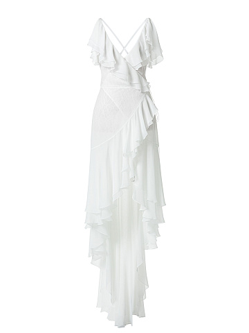 White maxi dress, 1