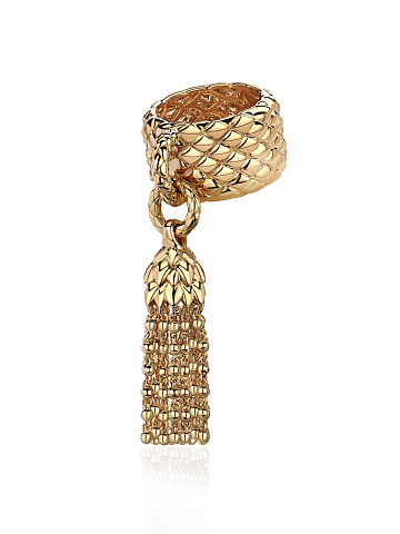 Bold Yellow Gold Tassel Ring, 1