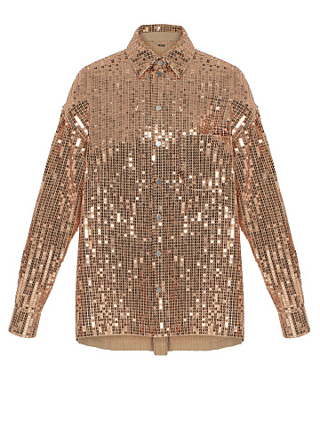 Pink Sequin Shirt, 1