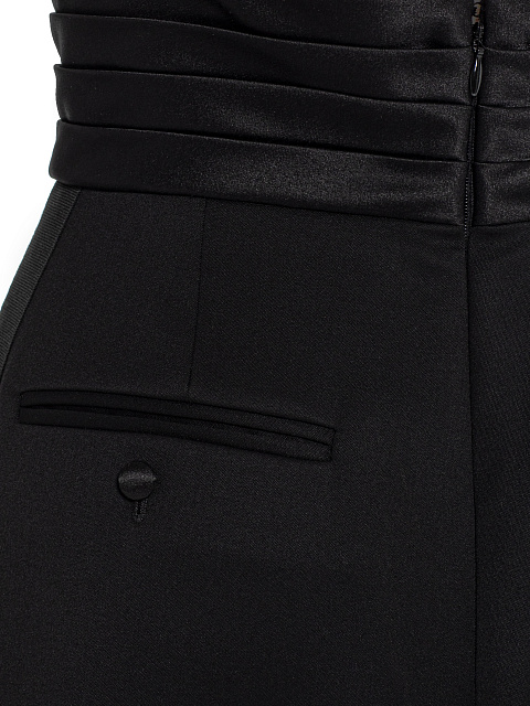 Black embroidered skirt, 6 Black embroidered skirt, 6