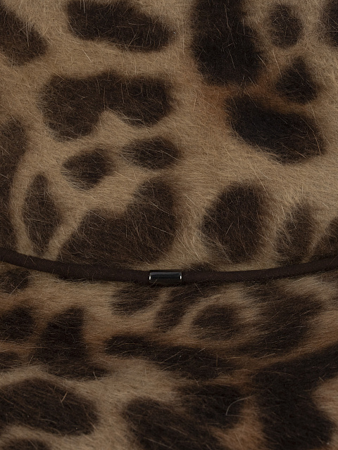 Felt hat with leopard print, 4 Felt hat with leopard print, 4