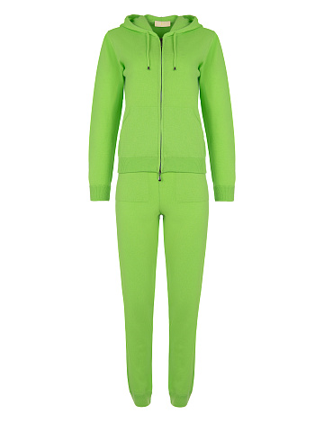 Green Cashmere Tracksuit, 1