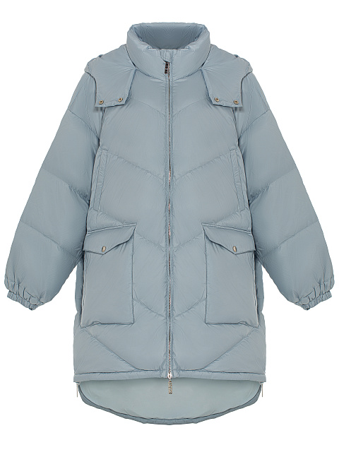 Light Blue Oversized Puffer Jacket, 3 Light Blue Oversized Puffer Jacket, 3