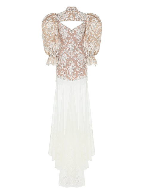 White lace maxi dress, 2