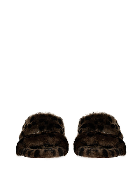 Leopard Shearling Mules, 2