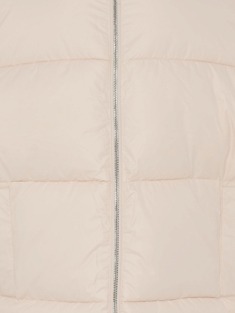 Cream-beige oversized down jacket, 4 Cream-beige oversized down jacket, 4