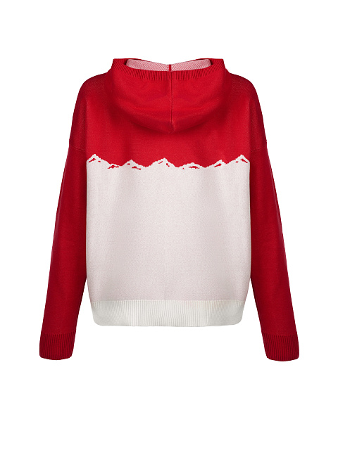 Red & White Santa's Favorite Hooded Sweater, 2
