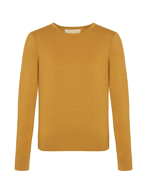 Mustard Knit Jumper, 1