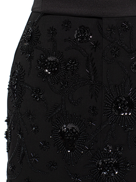 Black embroidered skirt, 5 Black embroidered skirt, 5