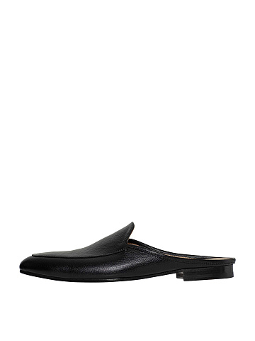 Leather mules, 2