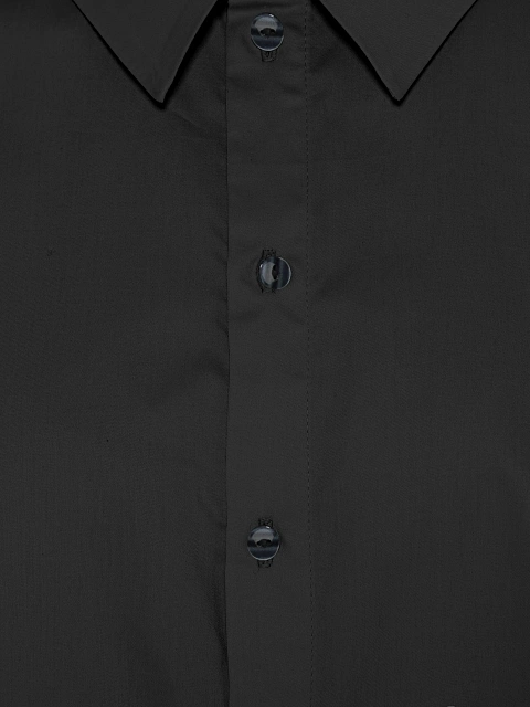 Black cotton shirt, 3