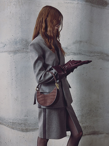 Striped mini skirt with side stripes, 2