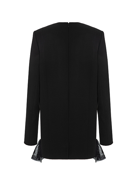 Black lace mini dress, 3 Black lace mini dress, 3