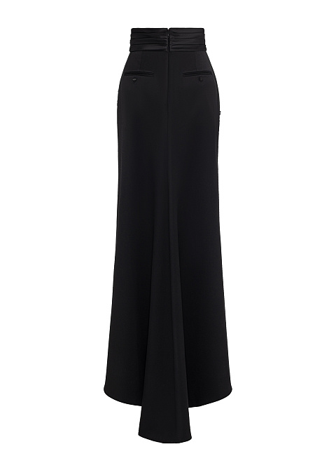 Black embroidered skirt, 4 Black embroidered skirt, 4