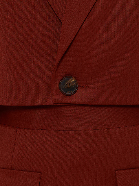 Bordeaux Wool Midi Skirt Suit, 4 Bordeaux Wool Midi Skirt Suit, 4
