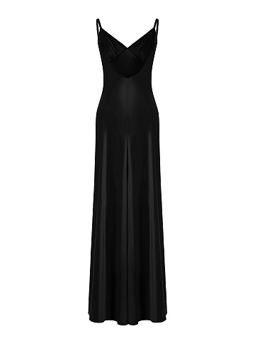 Silk maxi dress, 2