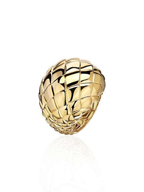 Yellow Gold Dragon Egg Ring, 1