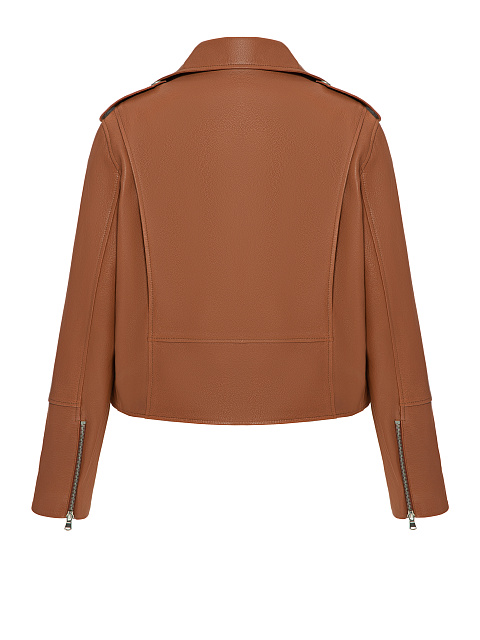 Brown Biker Jacket, 2