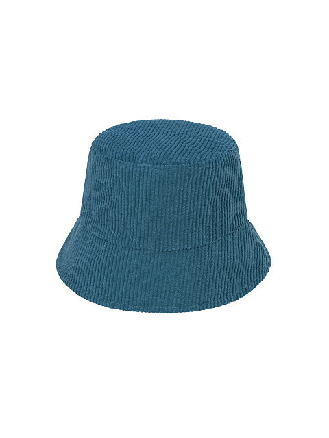 Blue Embroidery Corduroy Bucket Hat, 2 Blue Embroidery Corduroy Bucket Hat, 2