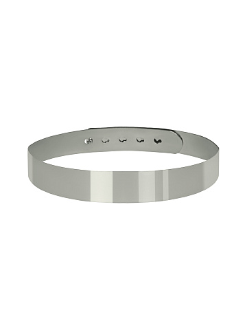 Silver Metal Wide Belt , 2