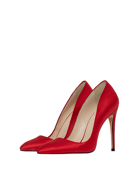 Red Silk Pumps, 1