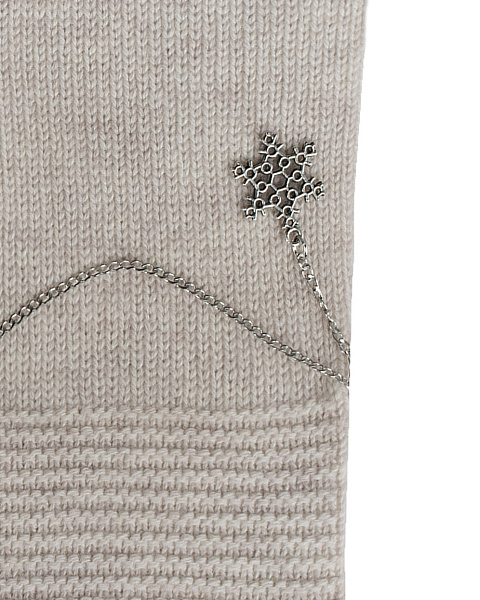 Oatmeal Cashmere Gloves, 3 Oatmeal Cashmere Gloves, 3