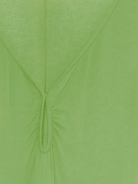 Light Green Rayon Jersey Maxi Dress, 3