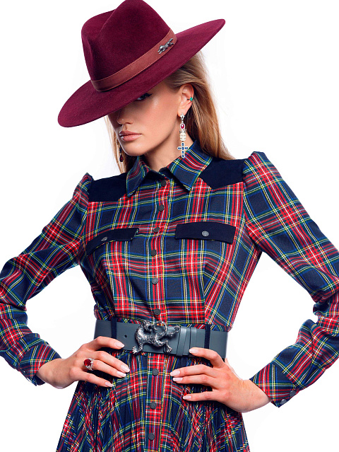 White Gold, Rubies & Sapphires Skull Earrings, 4