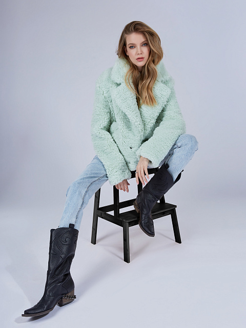 Mint Cropped Faux Fur Coat, 5 Mint Cropped Faux Fur Coat, 5